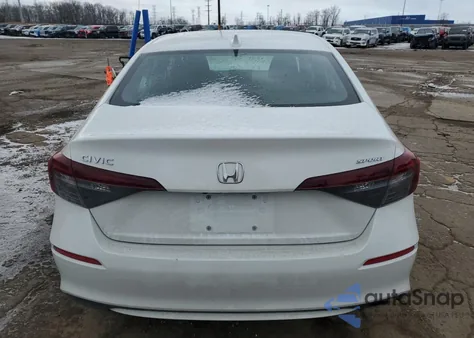 2025 Honda Civic Sport из США, поврежденный, VIN 2HGFE2F52SH523501